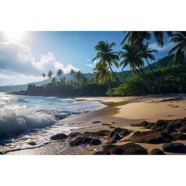 Caribbean Beach Canvas